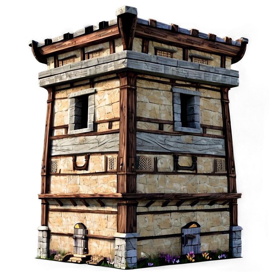 Medieval Tower Building Png 05232024