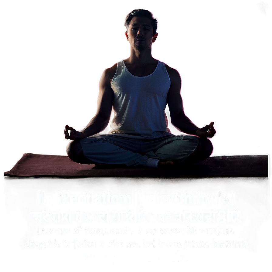 Meditation And Thought Png 33