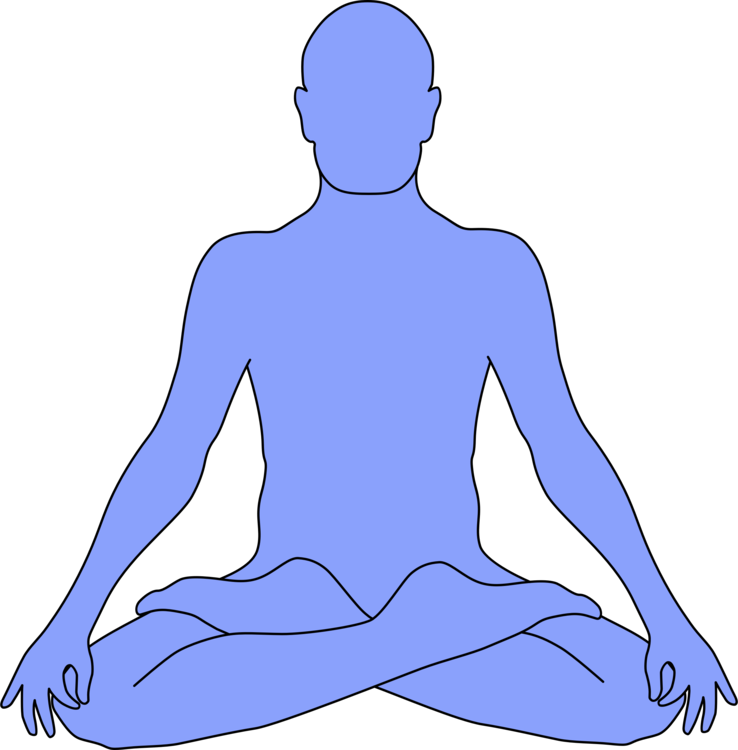 Meditation Pose Outline