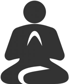 Meditation Silhouette Icon