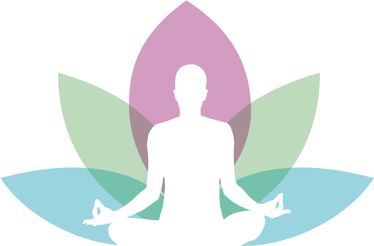 Meditation Silhouette Lotus Background