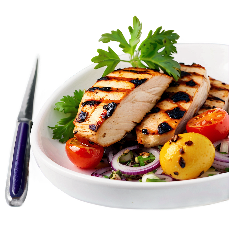 Mediterranean Grilled Chicken Png 06262024