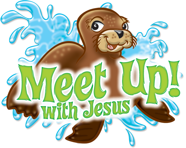 Meet Up With Jesus Seal Illustration