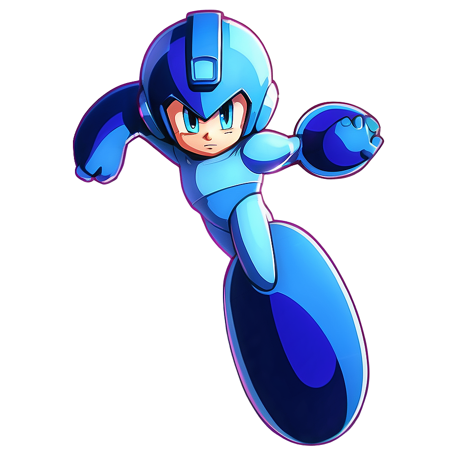 Mega Man Battle Stance Png 06242024