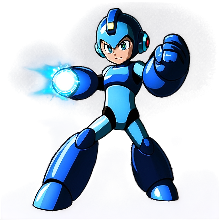 Mega Man Charged Shot Png 2