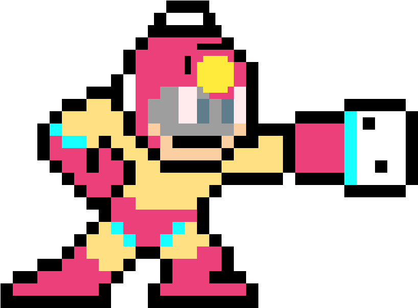 Mega Man Pixel Art