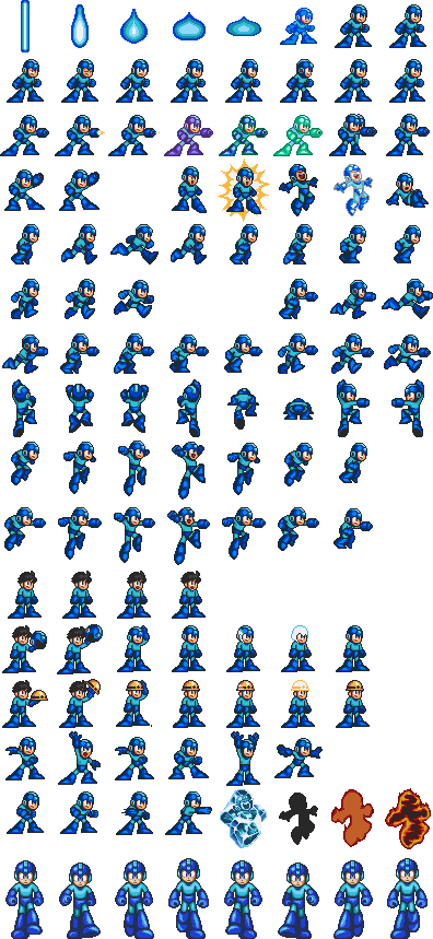 Mega Man Sprite Compilation