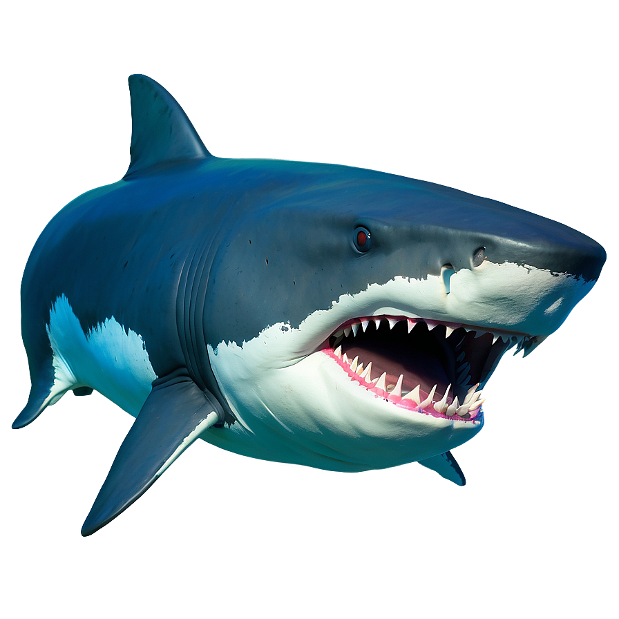 Megalodon In Ocean Background Png 06122024