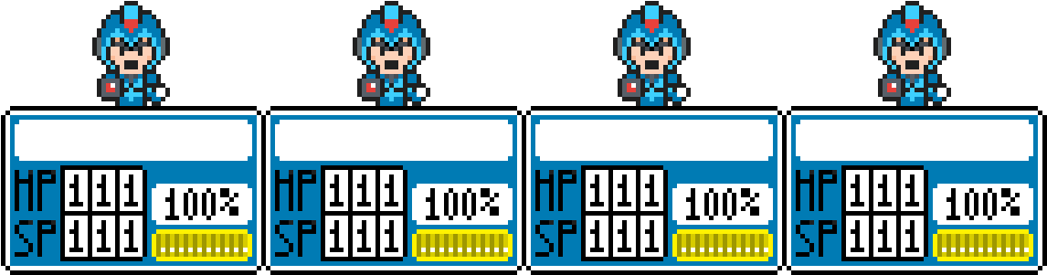 Megaman Sprite Animation Stages