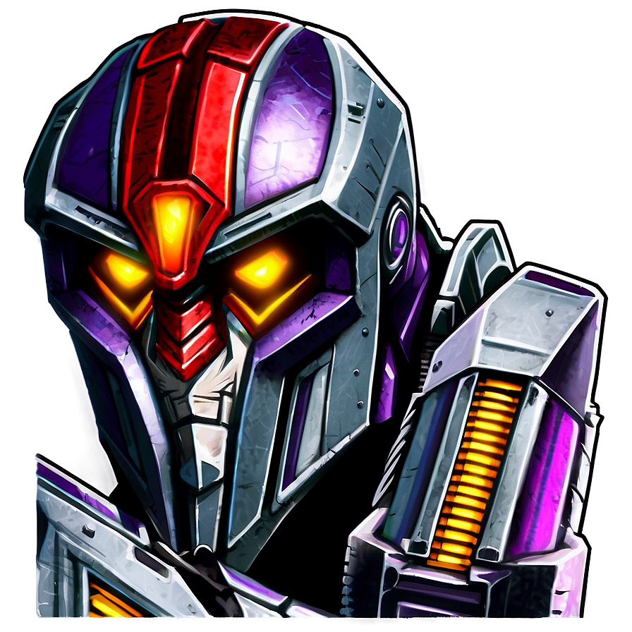 Megatron Villain Look Png 88