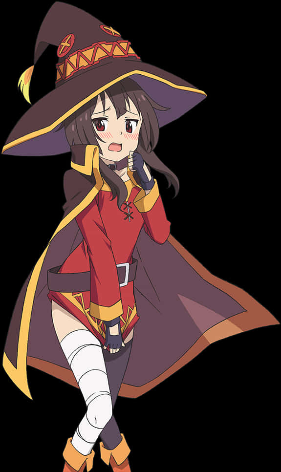 Megumin Anime Character Art