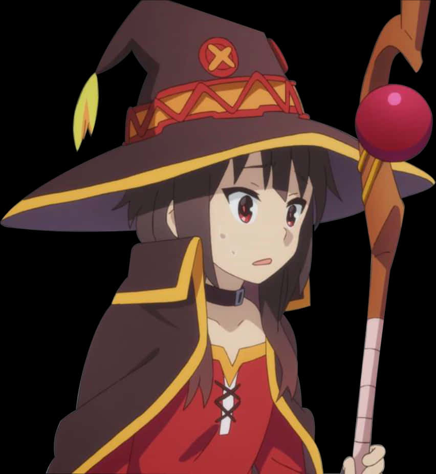 Megumin Anime Witch Character