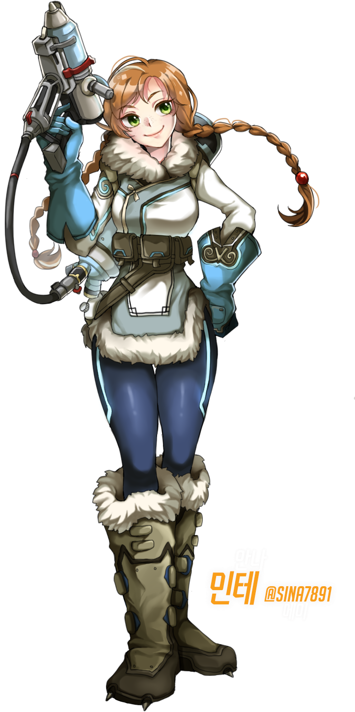 Mei Overwatch Character Artwork