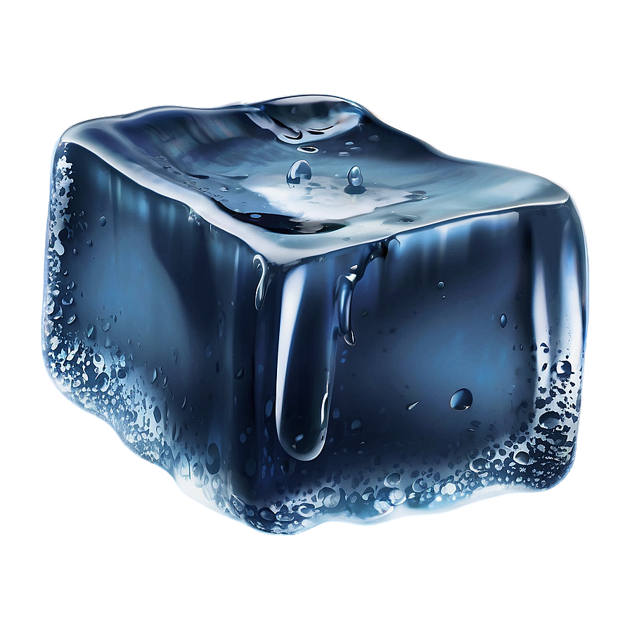 Melting Ice Cube Png 05032024