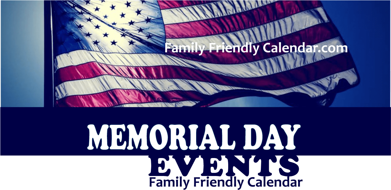 Memorial Day Events Banner