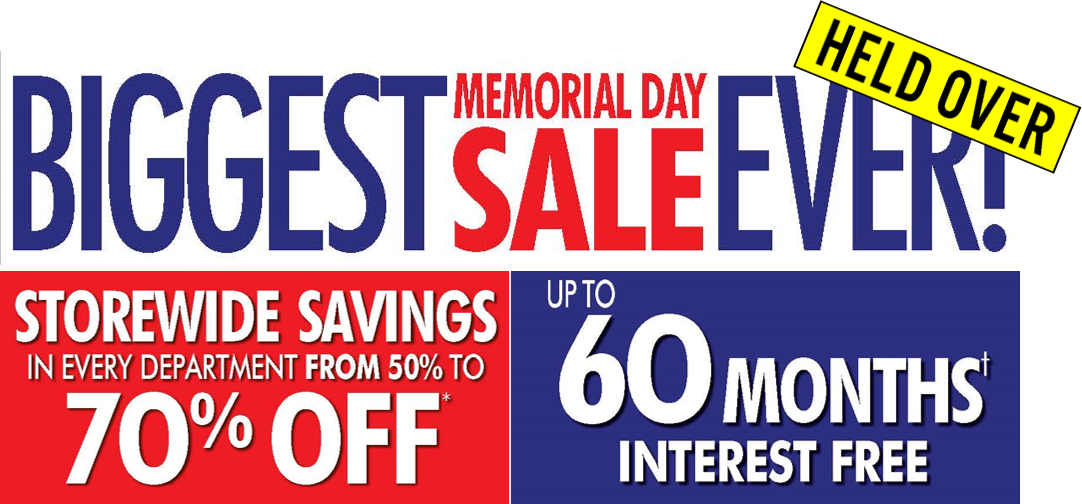 Memorial Day Sale Banner