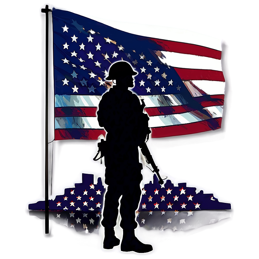 Memorial Day Soldier Silhouette Png 86