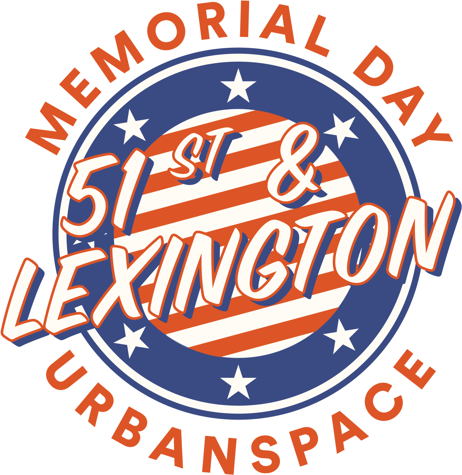 Memorial Day51st Lexington Urban Space Logo