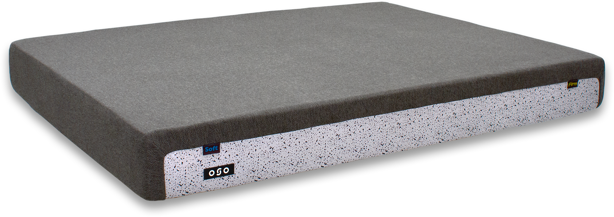 Memory Foam Mattress Isolated