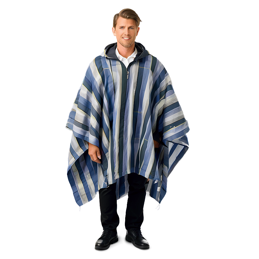 Men's Outdoor Poncho Png 06272024