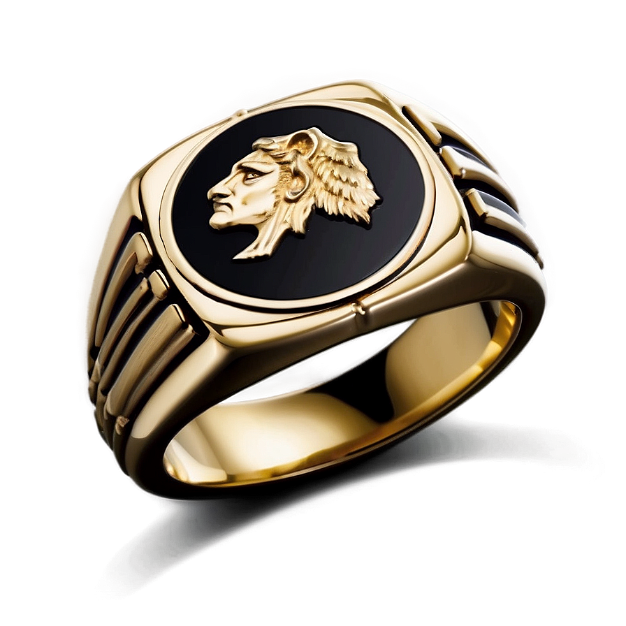 Men's Signet Rings Png 4