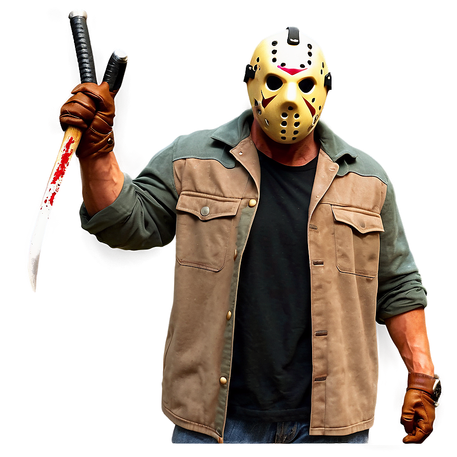 Menacing Jason Voorhees Png 05062024