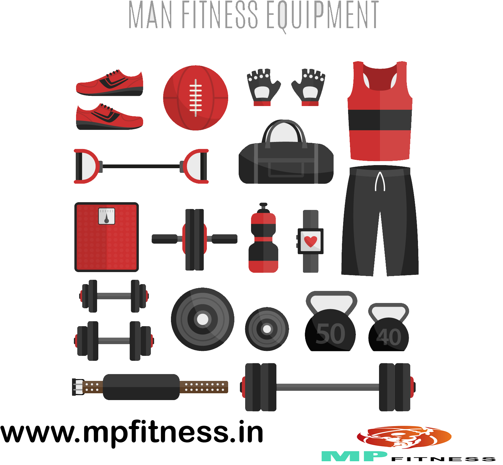 Mens Fitness Equipment Collection