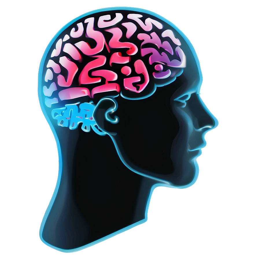 Mental Health Brain Outline Png 27