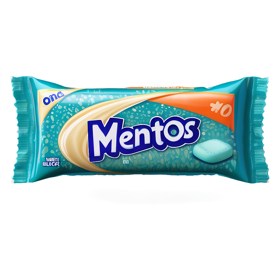 Mentos Gum Velvet Vanilla Mint Png Mdp76