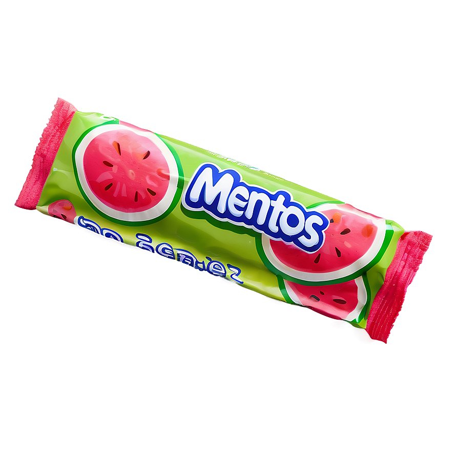 Mentos Watermelon Candy Png 06252024