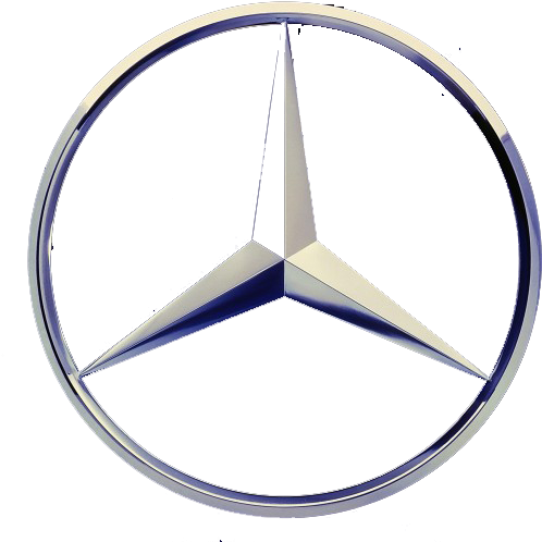 Mercedes Benz Logo Silver