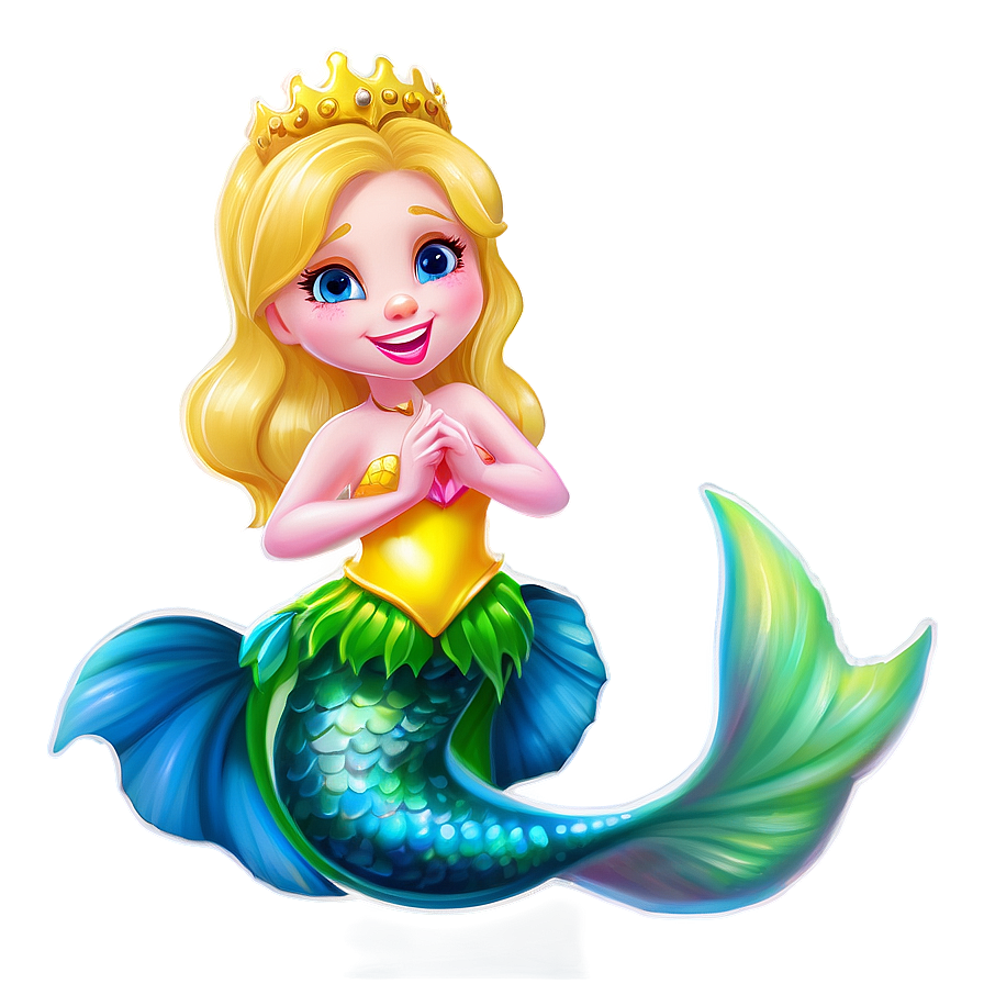Mermaid Princess Png Gkj