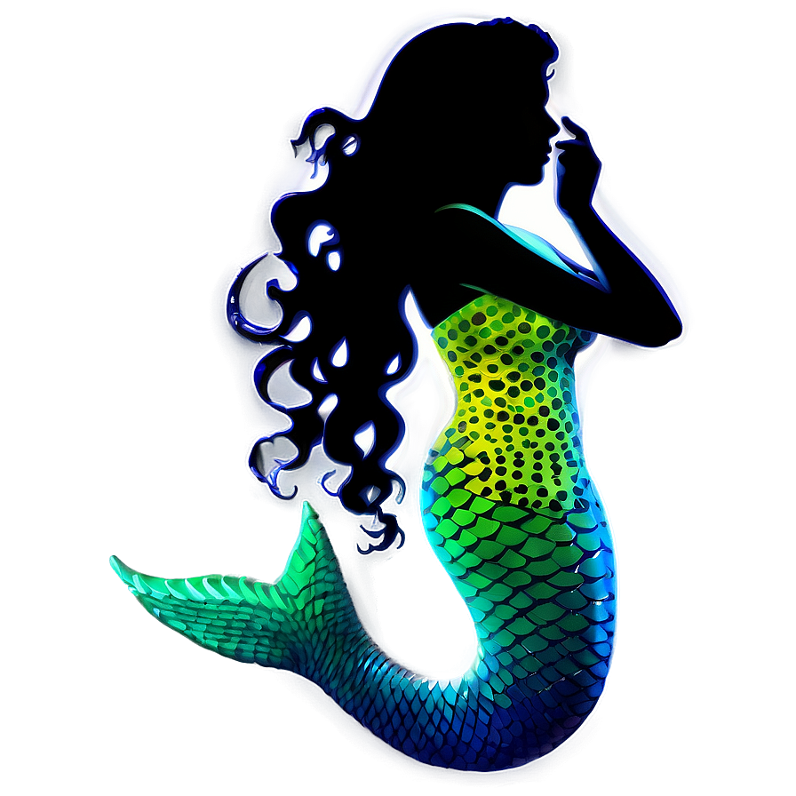 Mermaid Silhouette Png Qer