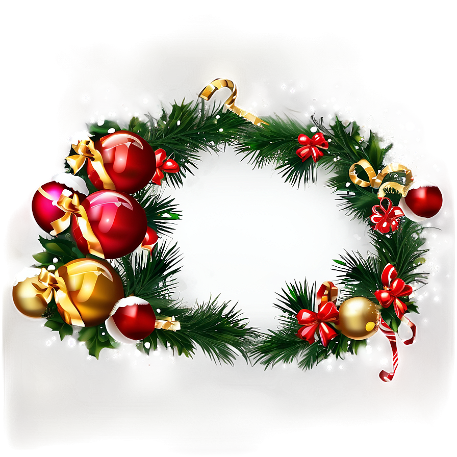 Merry Christmas Festive Background Png 7