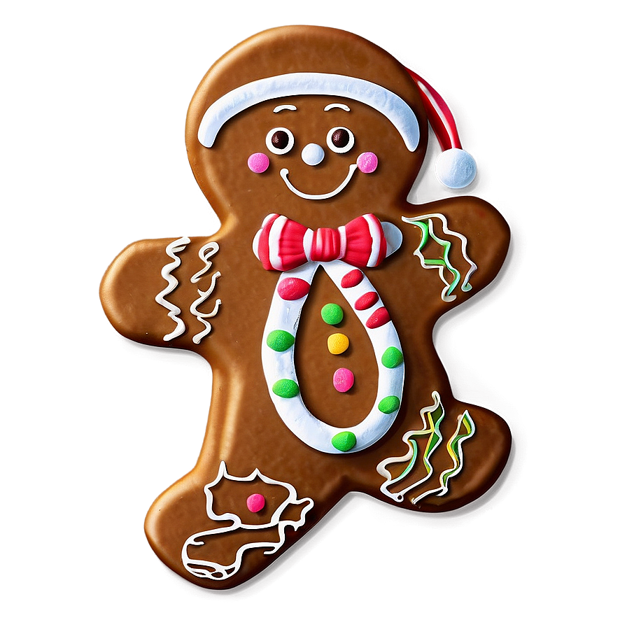 Merry Christmas Gingerbread Png 05032024