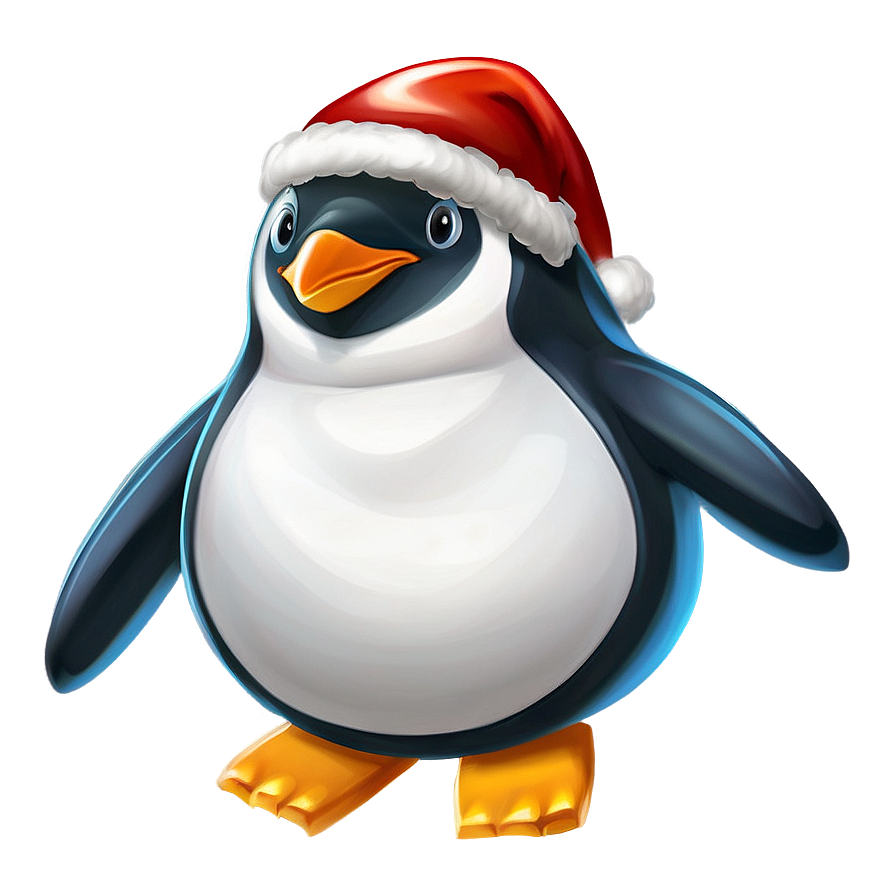 Merry Christmas Penguin Png Muq18