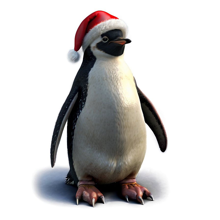 Merry Christmas Penguin Png Nrt