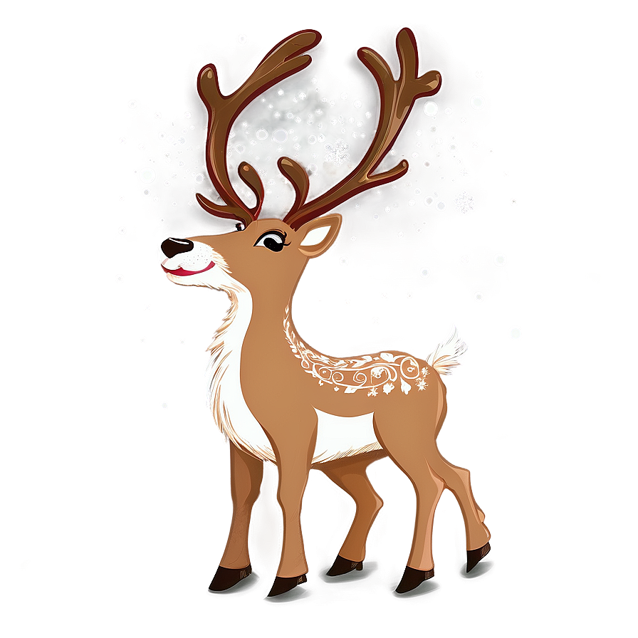 Merry Christmas Reindeer Png 27