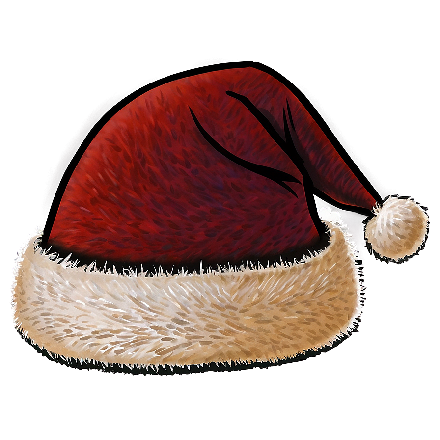 Merry Christmas Santa Hat Png 74