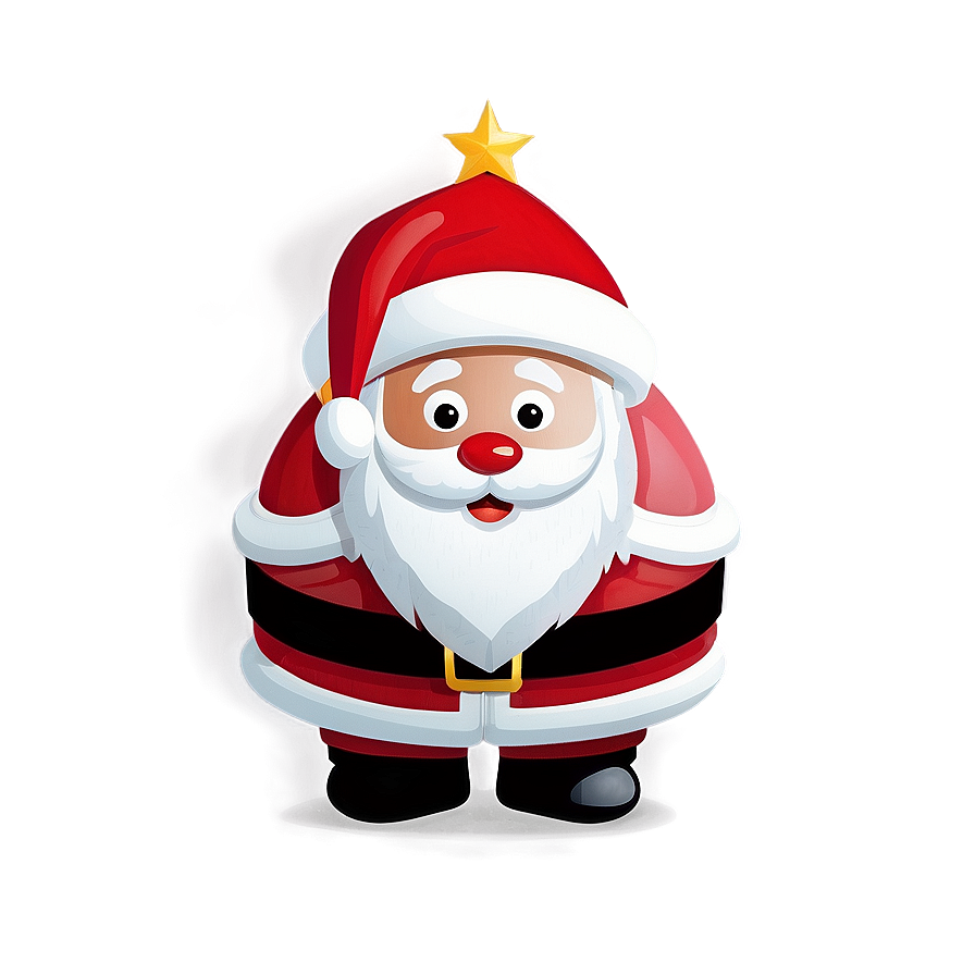 Merry Christmas Santa Png Bua74