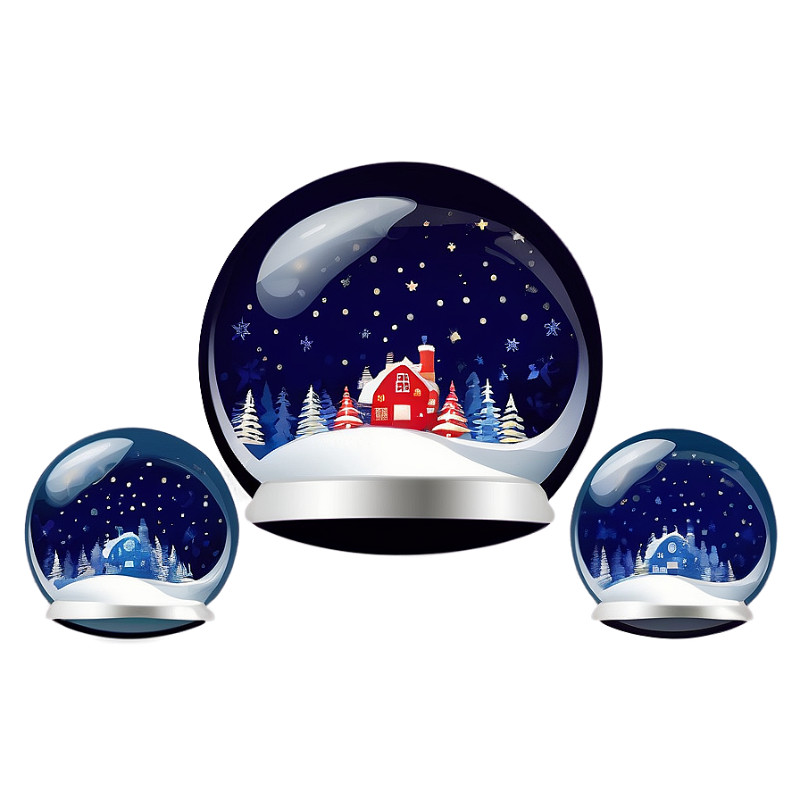 Merry Christmas Snowglobe Png 05032024