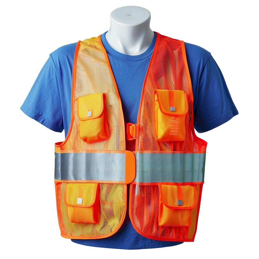 Mesh Safety Vest Png Imx