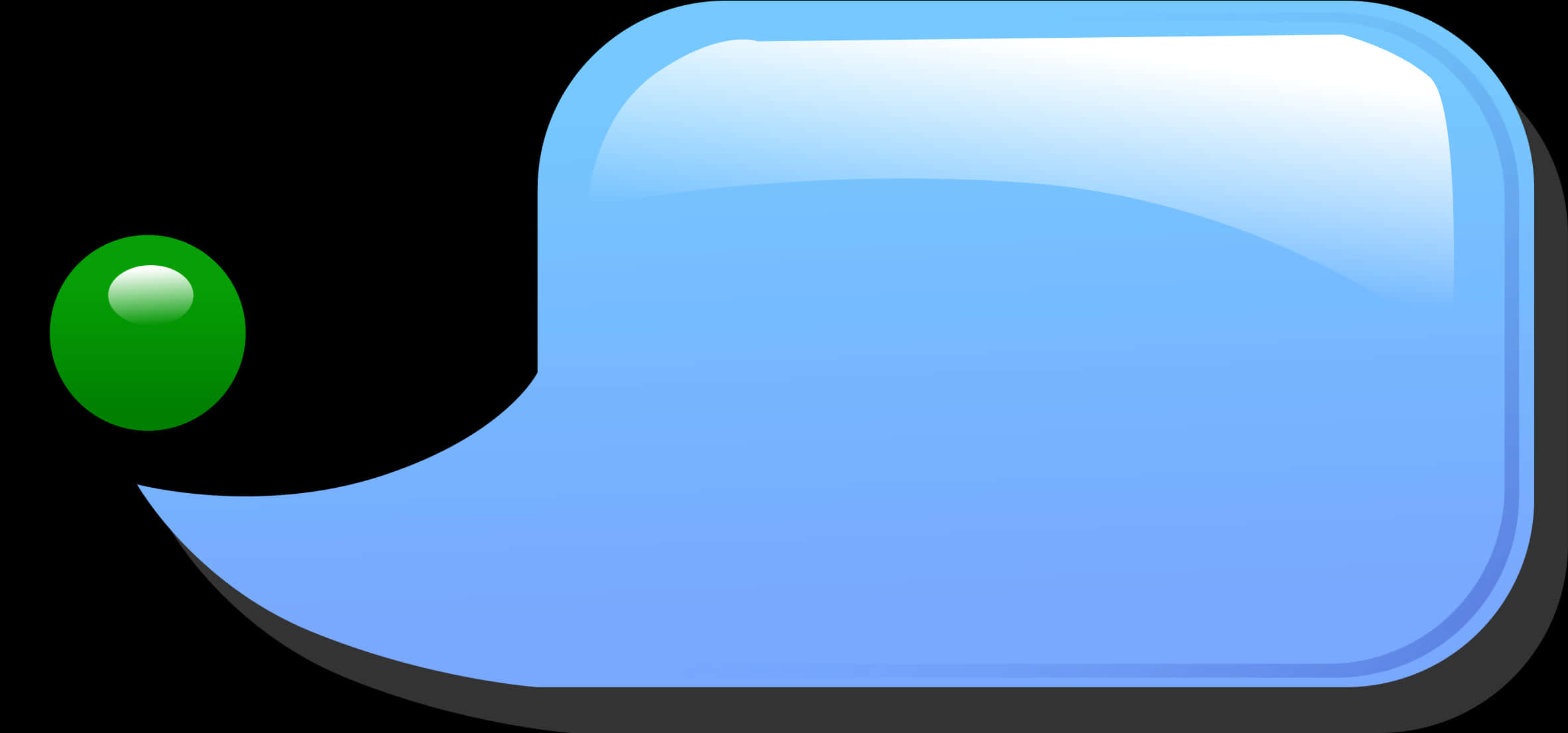 Message App Icon Graphic
