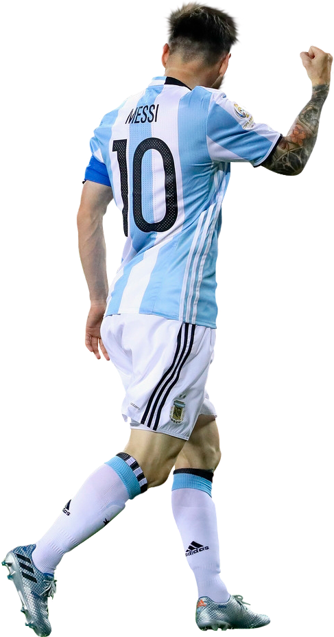 Messi Celebration Argentina Jersey