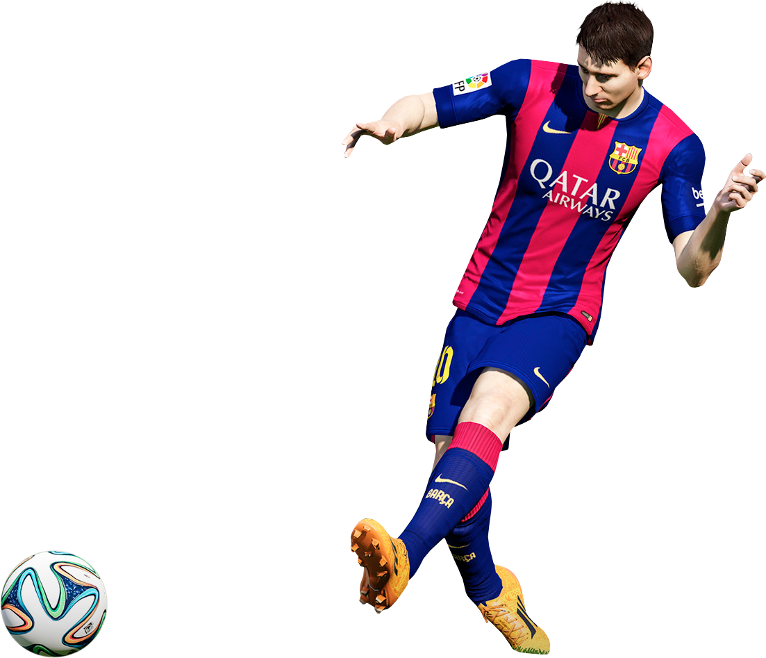 Messi In Action F C Barcelona