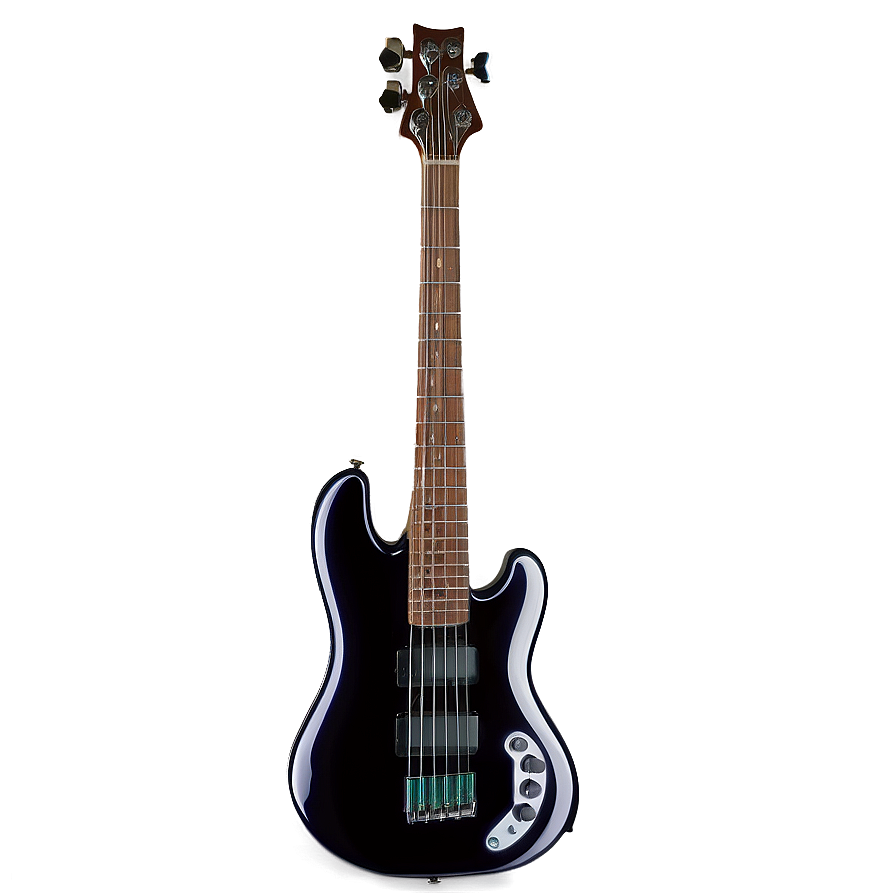 Metal Bass Guitar Png 4