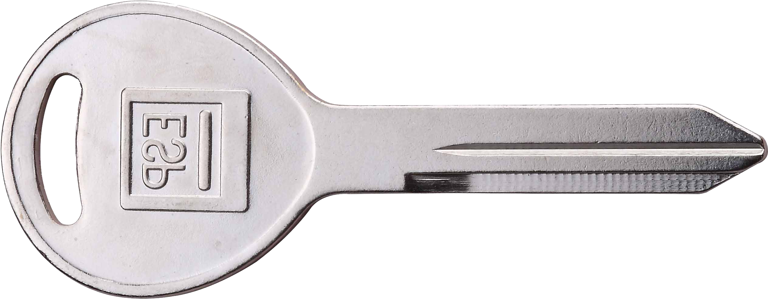 Metal Car Key Side View