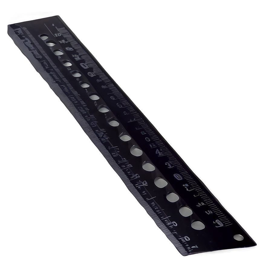 Metal Ruler Realistic Png 90