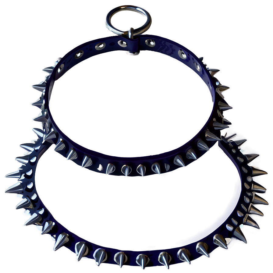 Metal Spiked Collar Png Avd