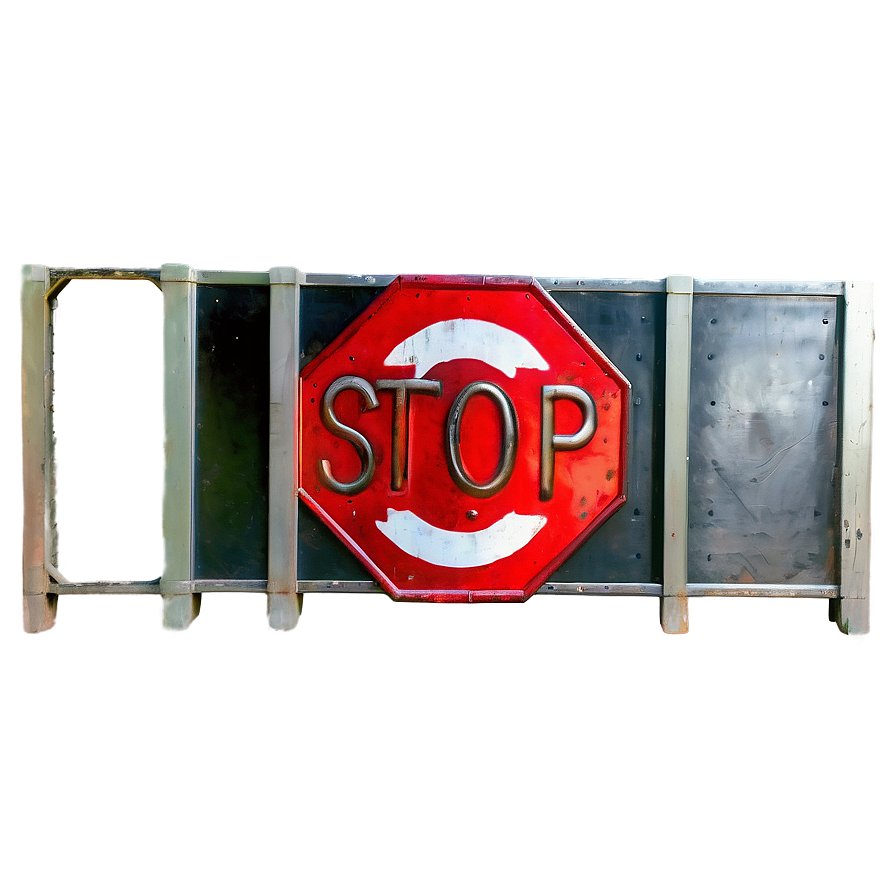 Metal Stop Sign Png Uib